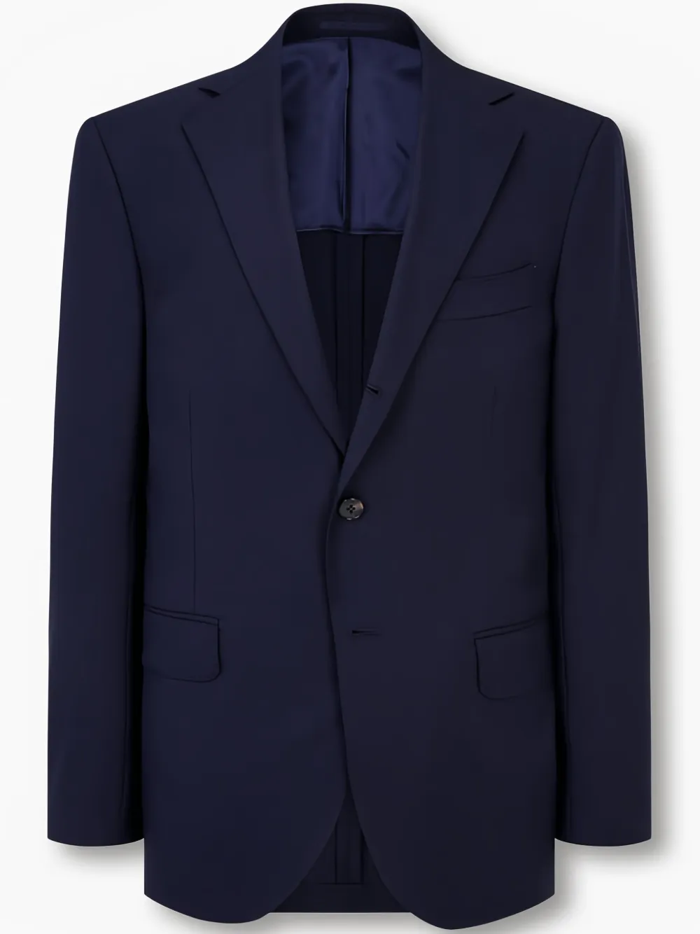 Man On The Boon. Wool Single-breasted Blazer In Blue