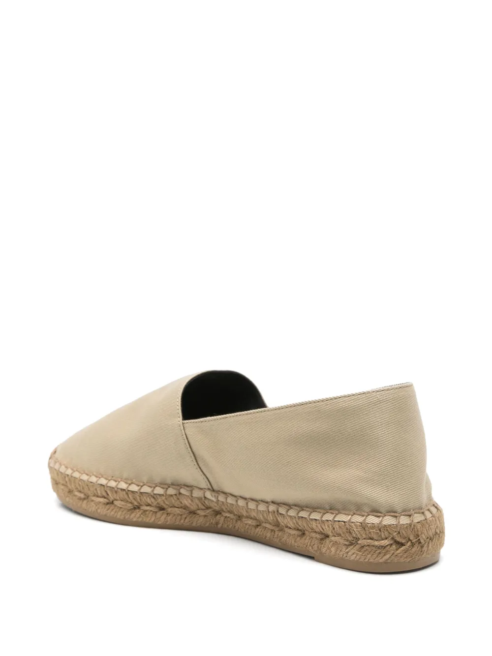 Saint Laurent cotton espadrilles Neutrals