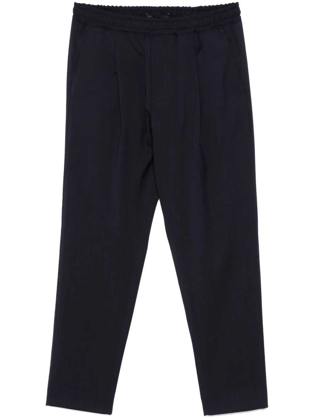 virgin-wool trousers