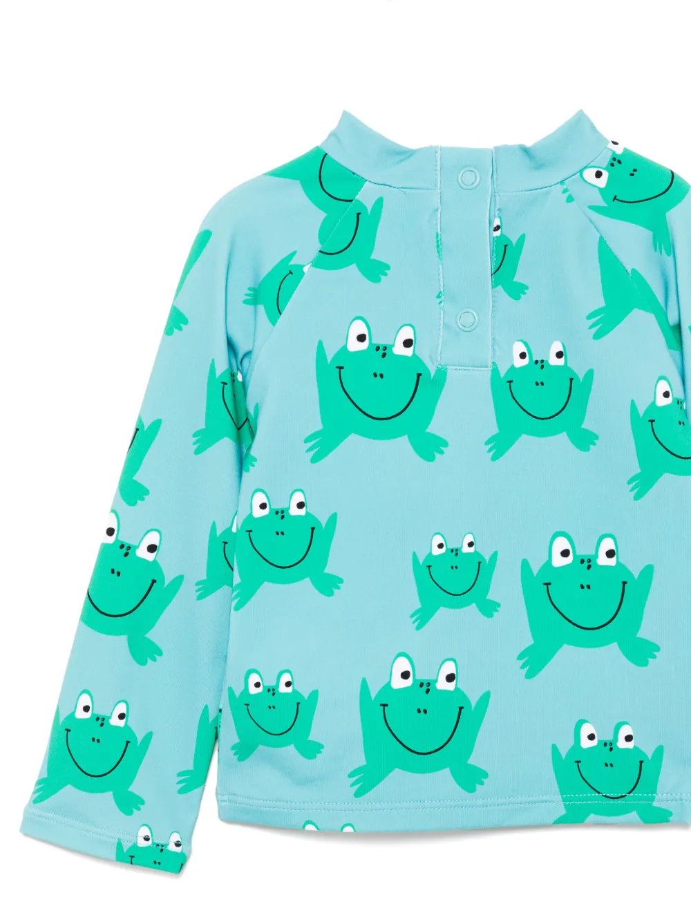 Stella McCartney Kids Zwemtop met kikkerprint Blauw