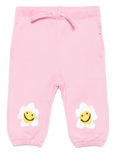 Stella McCartney Kids flower graphic trousers