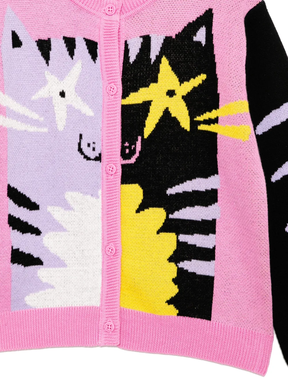 Stella McCartney Kids Vest met grafische print Roze
