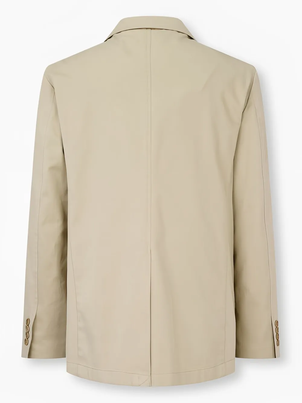 Man On The Boon. cotton single-breasted blazer - Beige