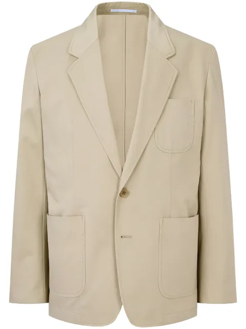 Man On The Boon. cotton single-breasted blazer