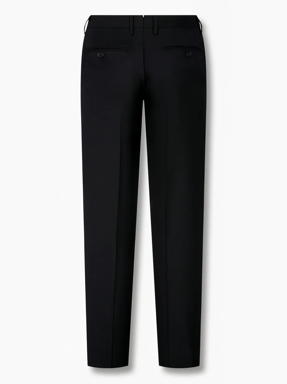 Man On The Boon. Wollen pantalon Zwart
