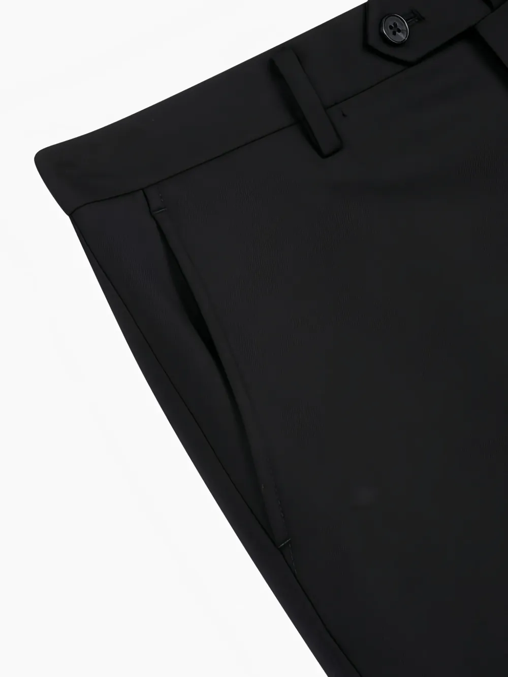 Man On The Boon. Wollen pantalon Zwart