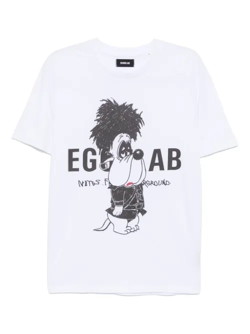 EGONlab. t-shirt The Cure - Blanc - EGONlab. - Modalova