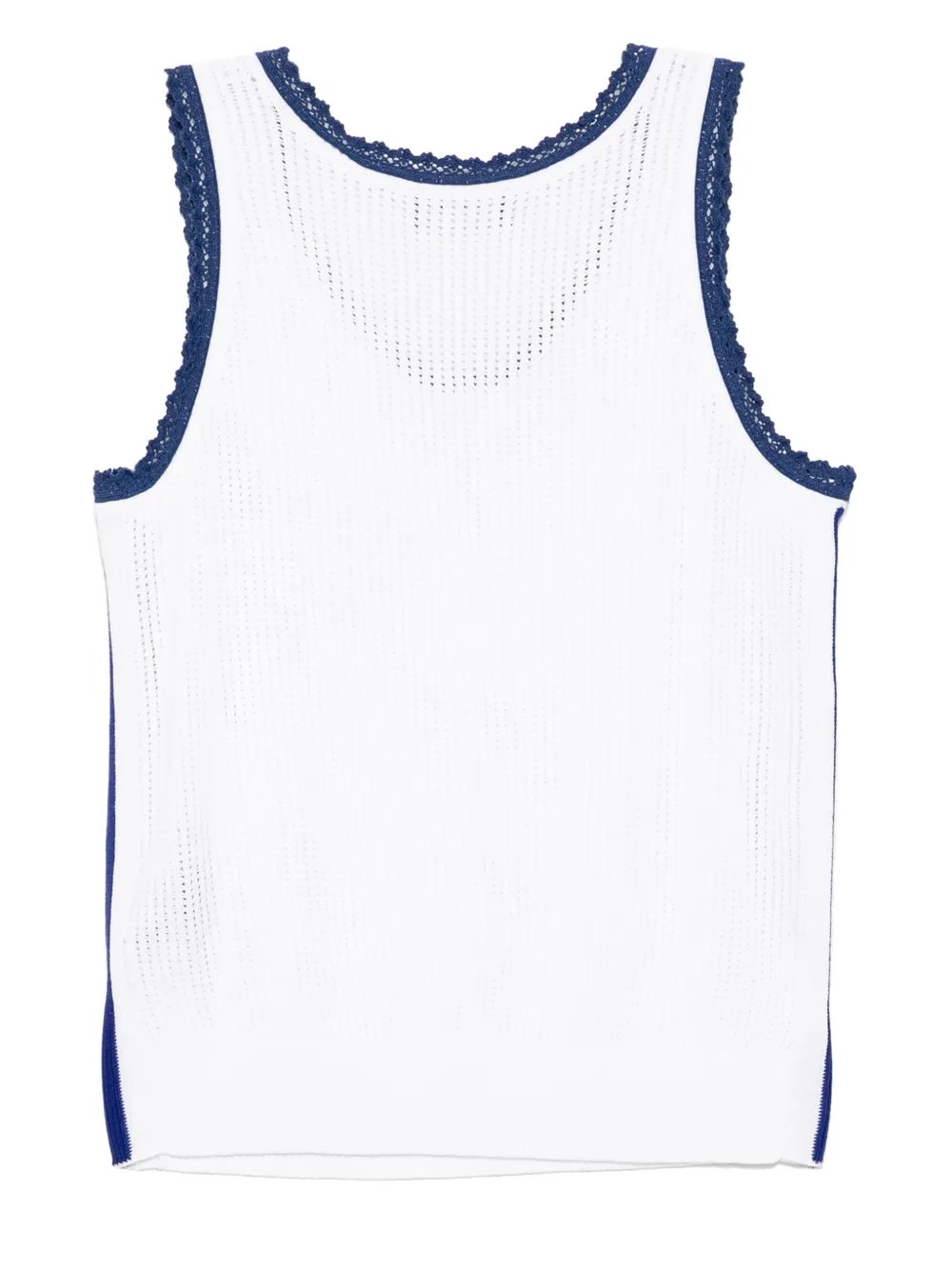 EGONlab. Gebreide tanktop - NATURAL RAW / BIAIS