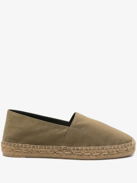 Saint Laurent cotton espadrilles