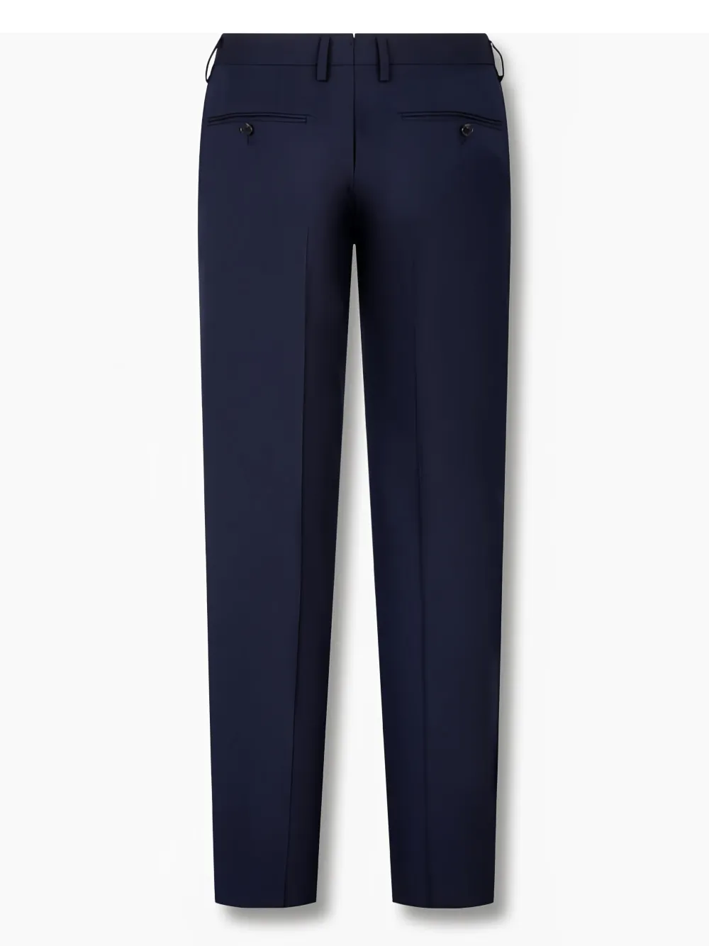 Man On The Boon. Wollen pantalon Blauw