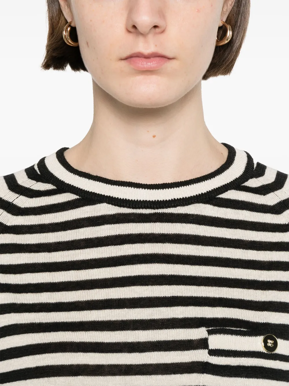 'S Max Mara Beati T-shirt Zwart
