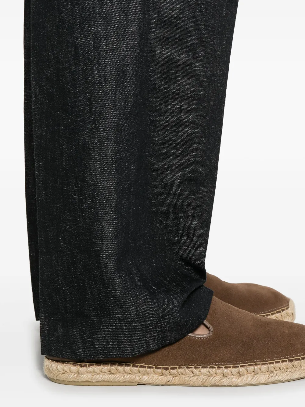 PT Torino Geplooide pantalon Blauw
