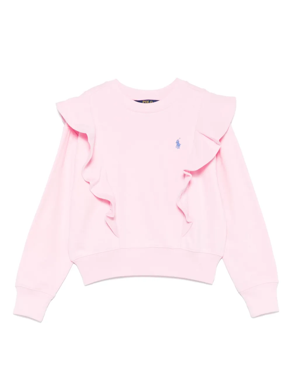 POLO RALPH LAUREN KIDS Sweater met Polo Pony print Roze
