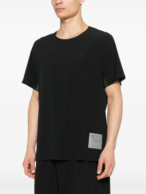 Y-3 Running short-sleeves T-shirt | Black | FARFETCH