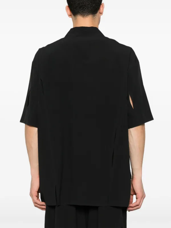 Y-3 Ultralight Woven Shirt | Black | FARFETCH GE