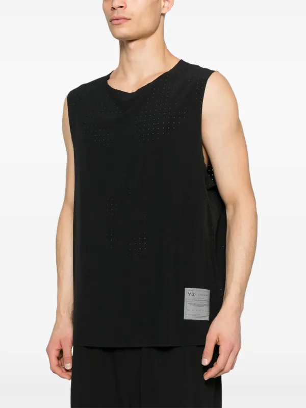 Y-3 Running Top | Black | FARFETCH