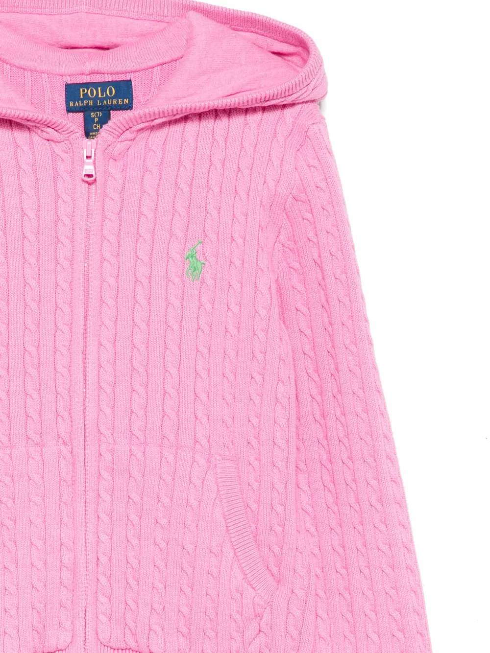 POLO RALPH LAUREN KIDS Vest met borduurwerk Roze