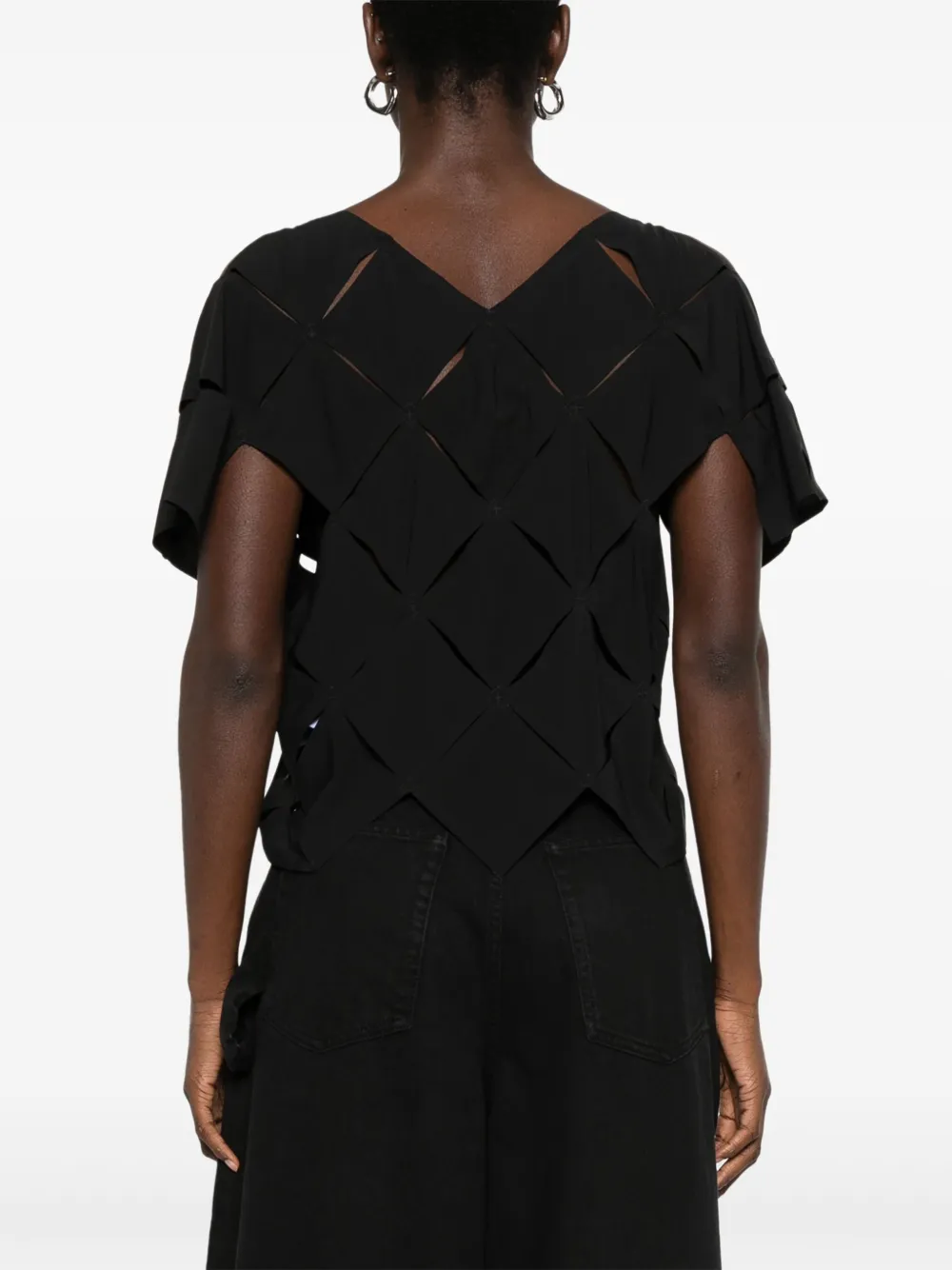 Y-3 Puzzle T-shirt Zwart