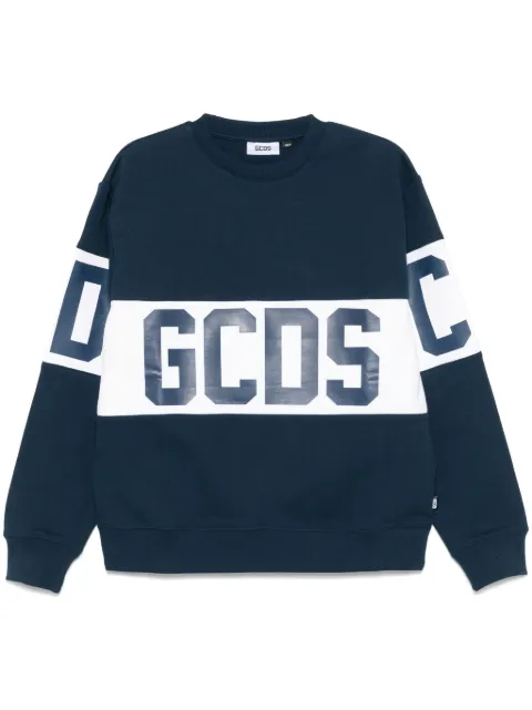 GCDS logo-band sweatshirt
