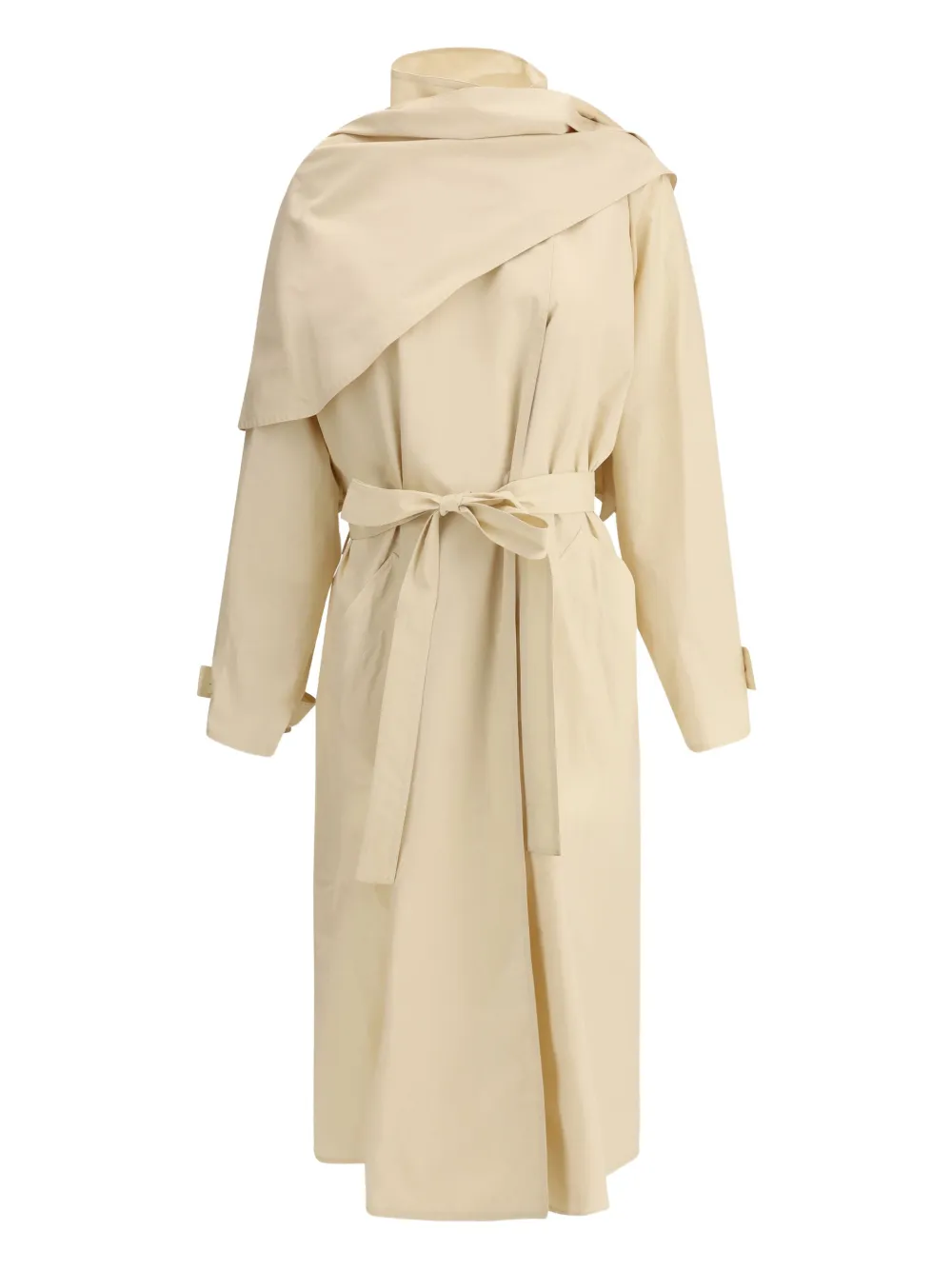The Row Katoenen jas Beige
