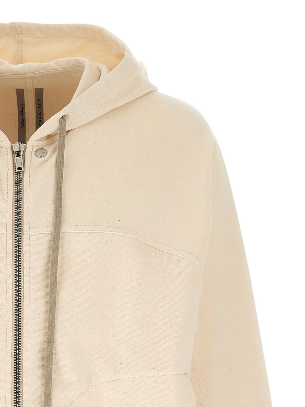 Rick Owens Windbreaker hoodie Beige