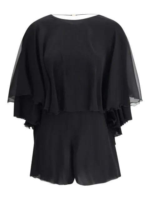 Saint Laurent silk playsuit