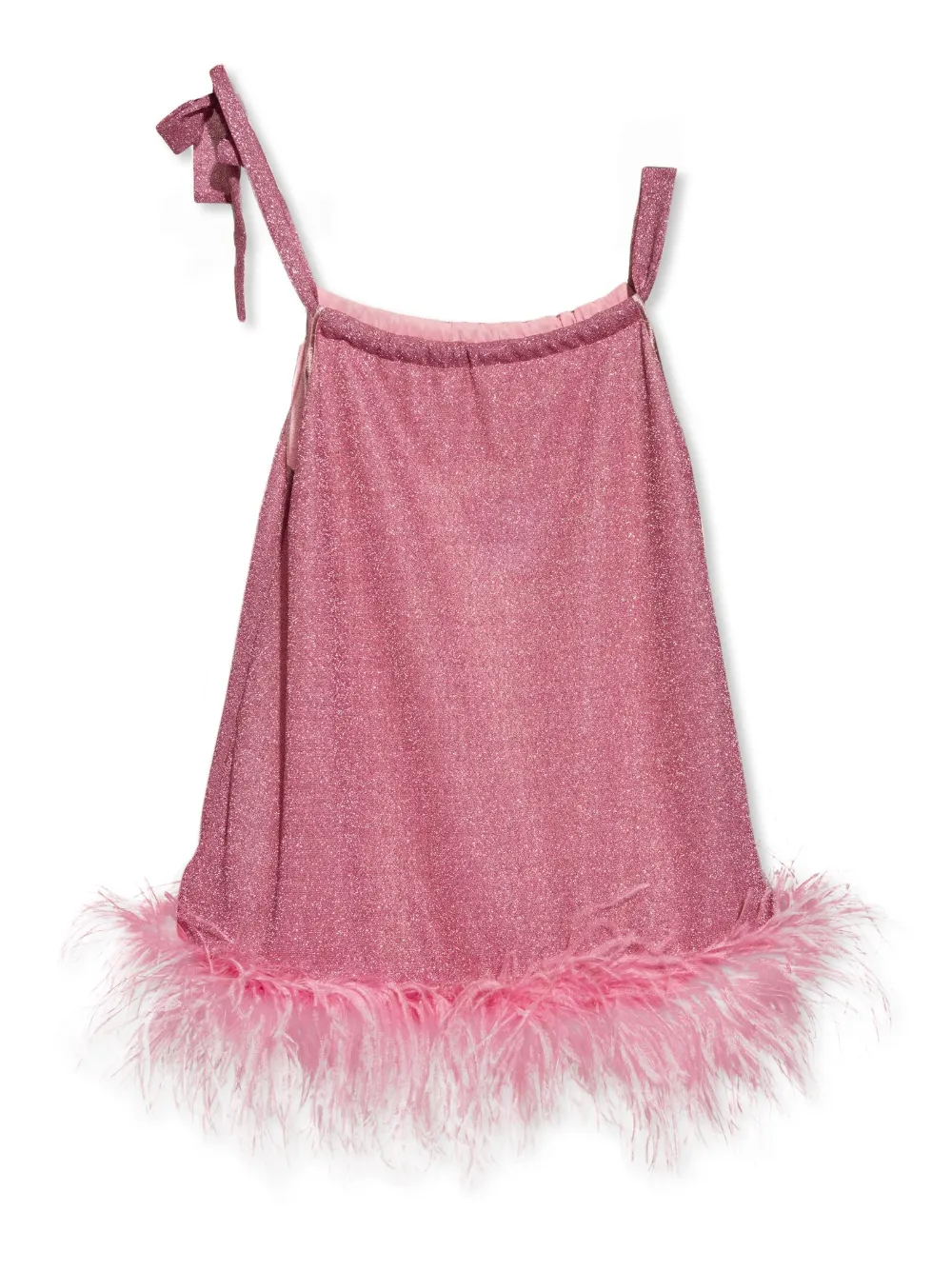 Oseree Kids Lumière Plumage jurk Roze