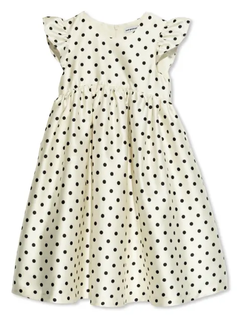 Self-Portrait Kids polka-dot printed dress