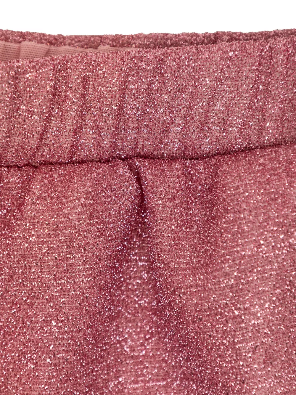 Oseree Lurex Shorts In Pink