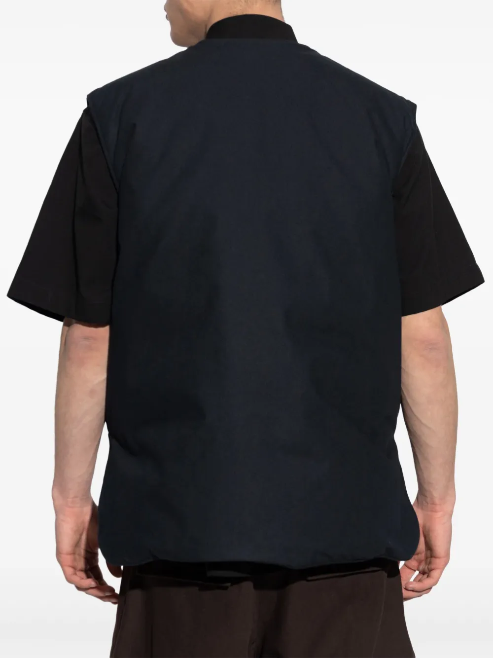JIL SANDER+ Bodywarmer met rits Blauw