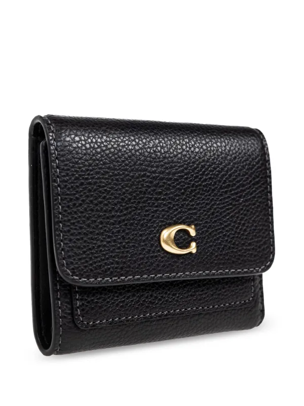 Coach Small Mila Wallet Black FARFETCH ID