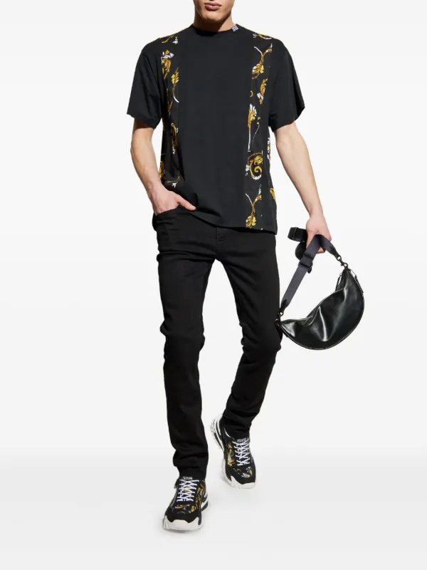 Versace Jeans Couture straight-leg Jeans | Black | FARFETCH