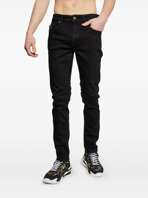 Versace Jeans Couture straight-leg Jeans | Black | FARFETCH