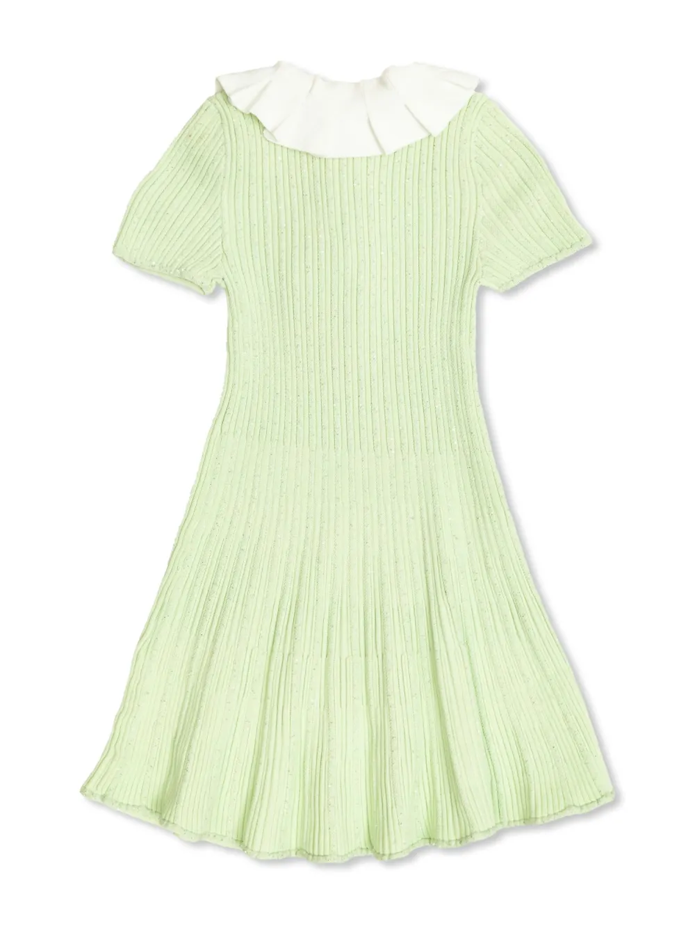 Image 2 of Self-Portrait Kids ribbed dress