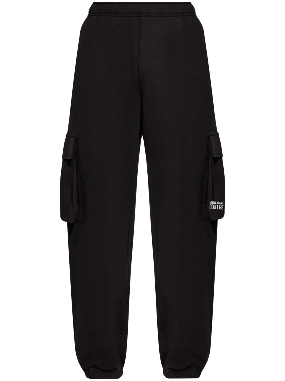 VERSACE JEANS COUTURE COTTON TRACK PANTS
