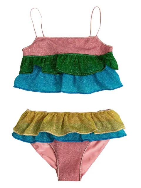 Oseree Kids ruffled bikini set
