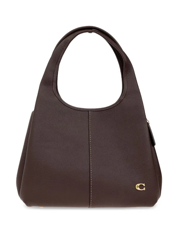 Coach Lana Shoulder Bag Brown FARFETCH JO