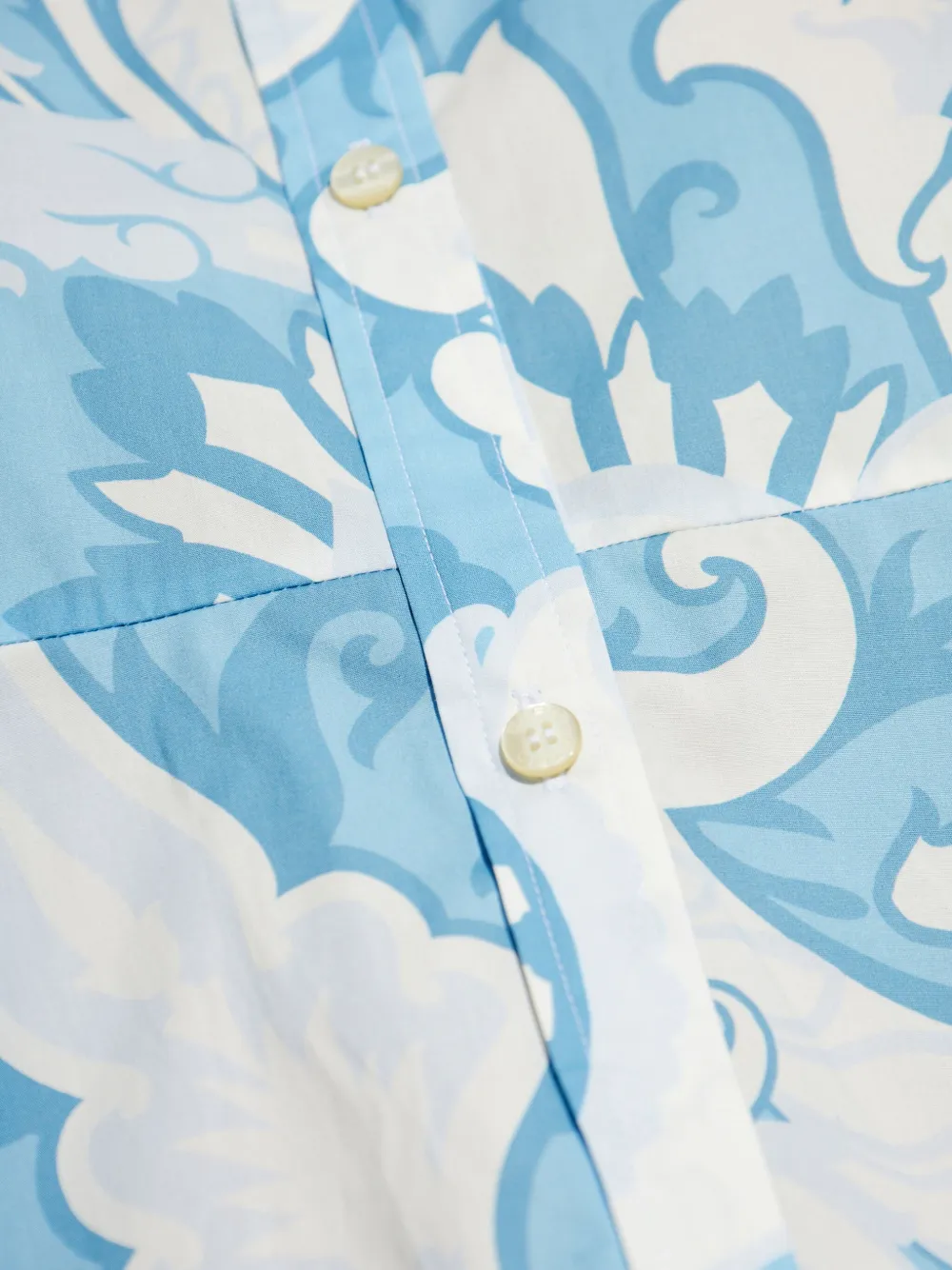 ETRO Shirt met print Blauw