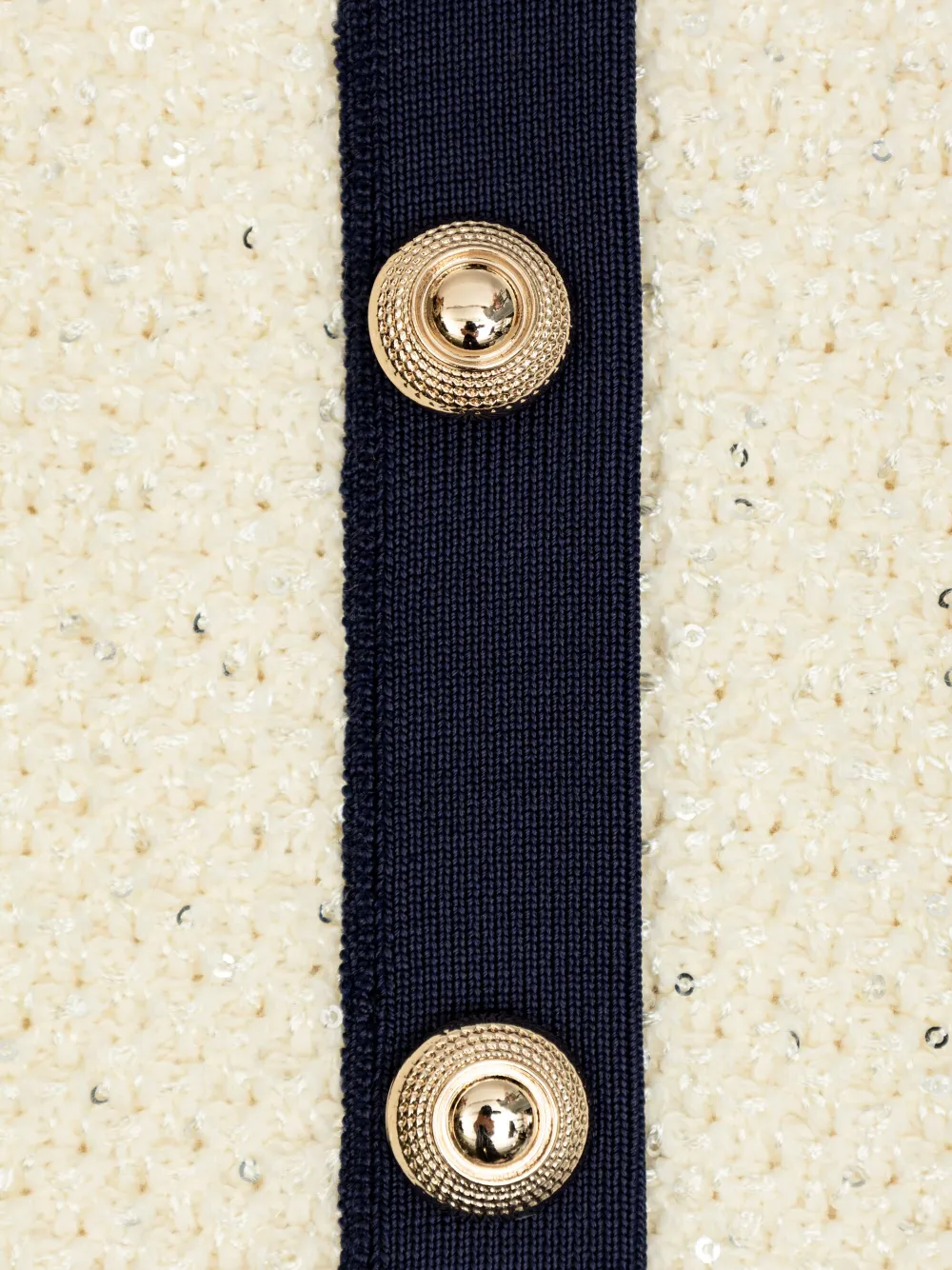 Self-Portrait Kids Tweed mini-rok Beige