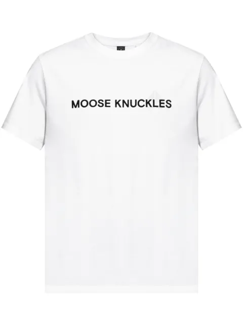 Moose Knuckles logo-print T-Shirt