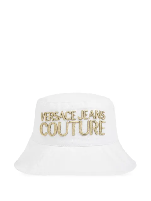 Versace Jeans Couture gorro de pescador con logo bordado
