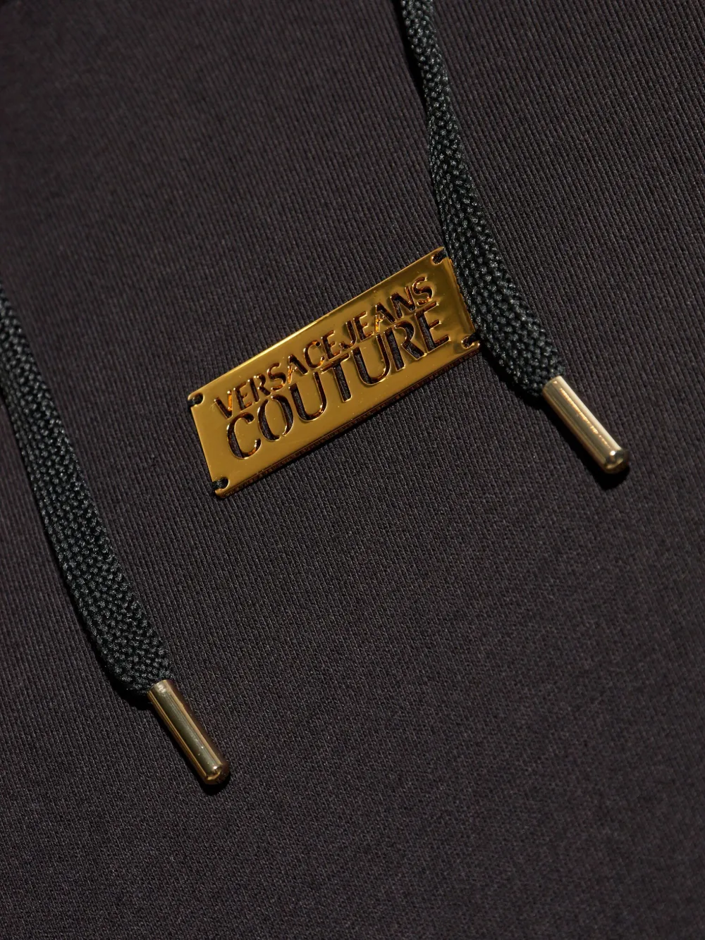VERSACE JEANS COUTURE COTTON HOODIE