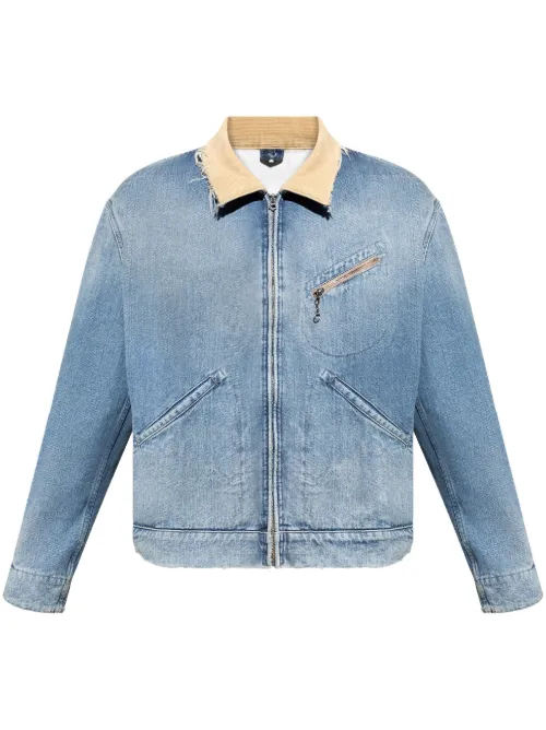 Veste bomber en jean - Maison Margiela - Modalova
