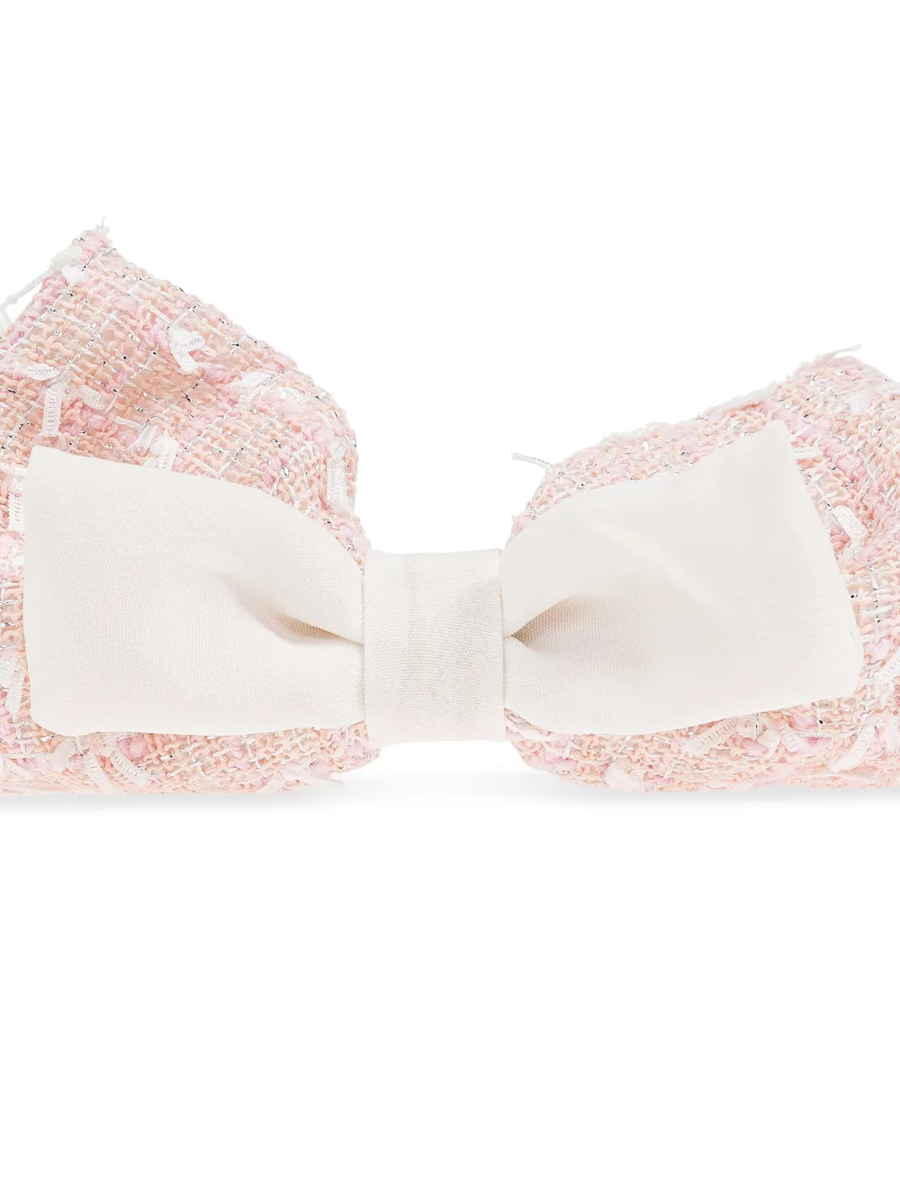 Self-Portrait Kids Haarband met gerafelde strik Roze