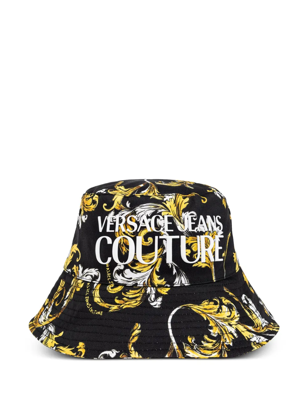 Versace Jeans Couture Vissershoed met barok-print Zwart