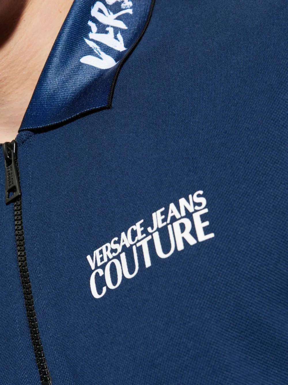 Versace Jeans Couture Katoenen poloshirt Blauw