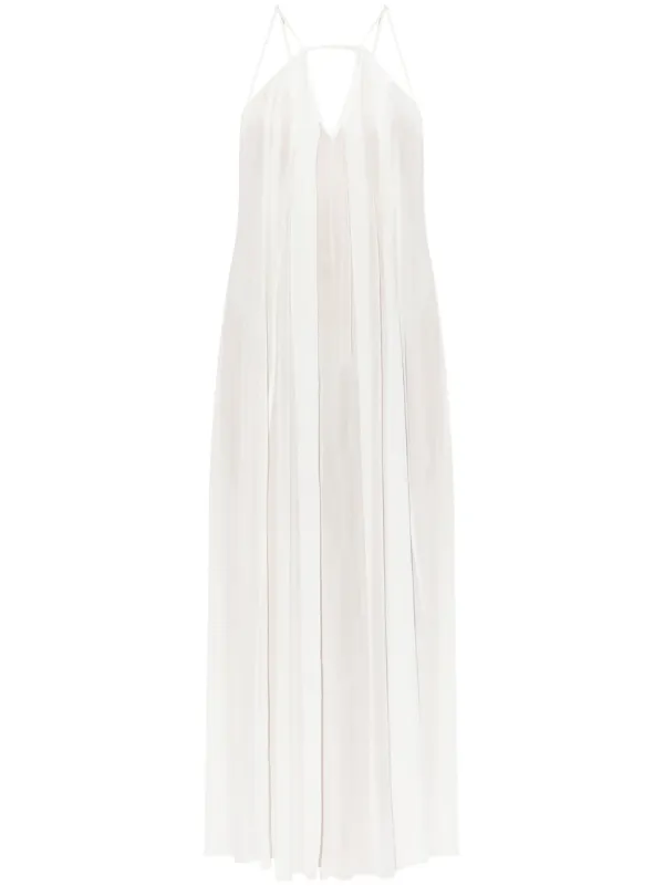 cult gaia open back dress Cult Gaia open-back Maxi Dress | White