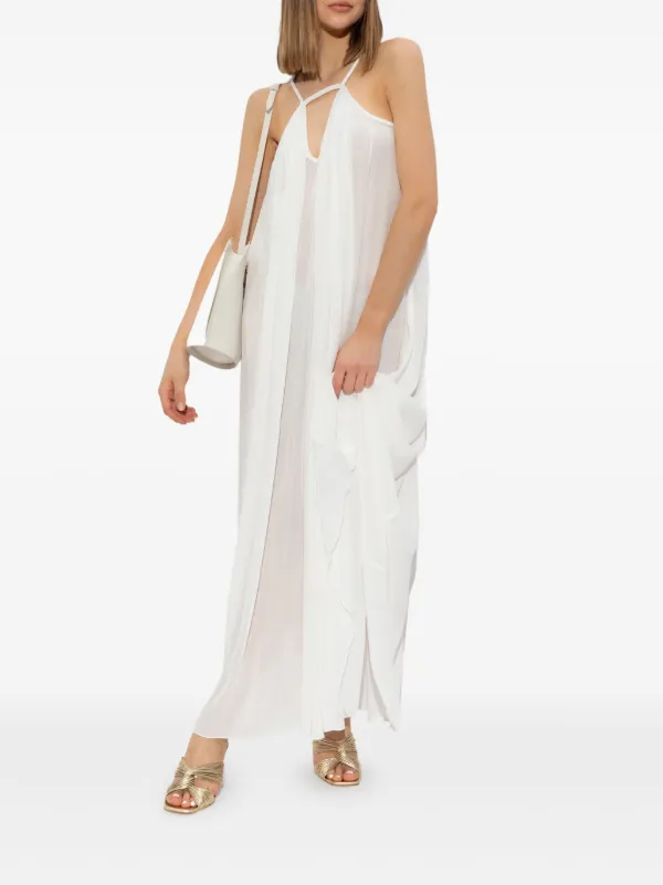 Cult Gaia open-back Maxi Dress | White | FARFETCH