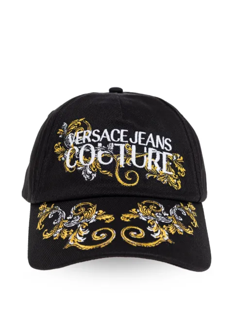 Versace Jeans Couture gorra con bordado Barocco