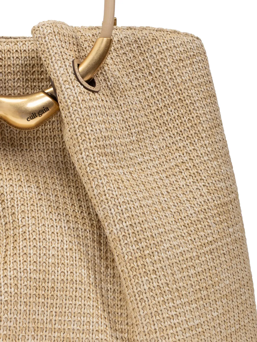 Cult Gaia Extra grote Asa shopper Beige